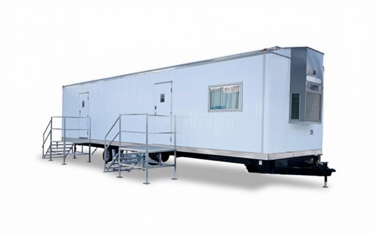 office trailers can be easily transported to a new location if there is a need to move or expand operations